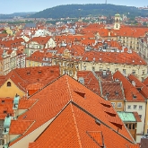 Czech Republic - Prague - Old Town in the foreground